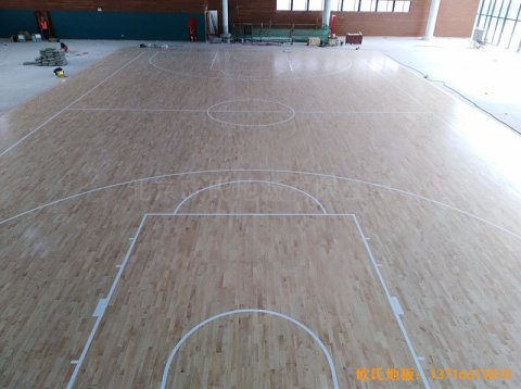深圳南山區體育文化公園運動木地板鋪