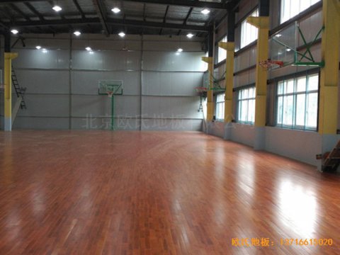南京江寧區籃球俱樂部體育地板安裝案