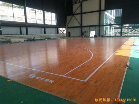 四川瀘州合江縣人民法院籃球館體育木