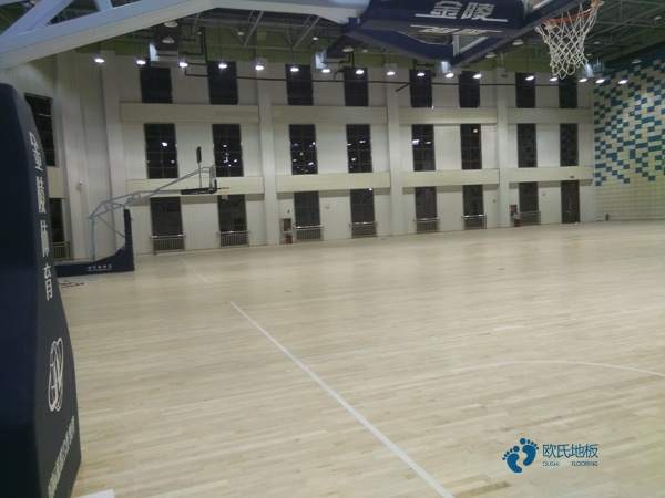 校園運動籃球木地板價格低